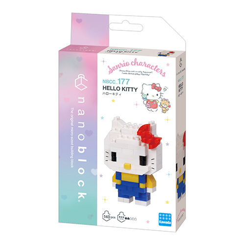河田 NBCC-177 拼裝迷你積木 三麗鷗 Hello Kitty