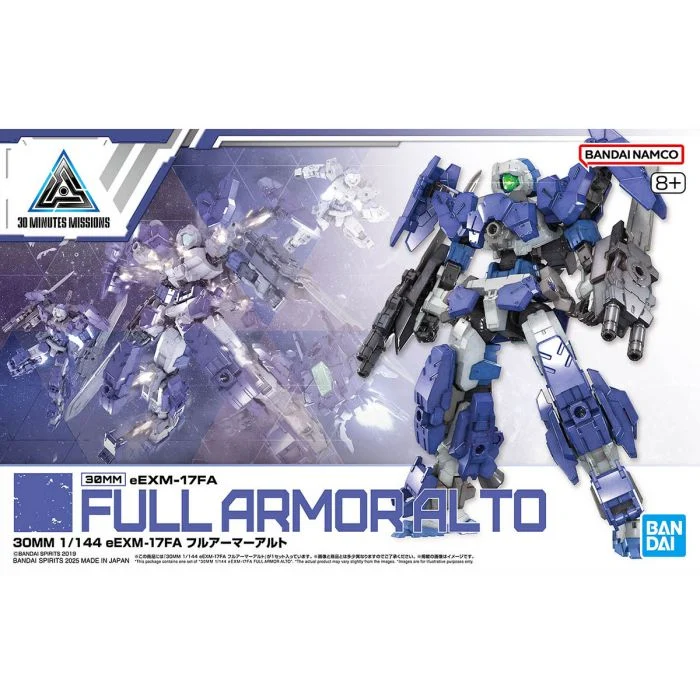 30分鐘任務系列 1/144 eEXM-17FA 阿爾托全武裝