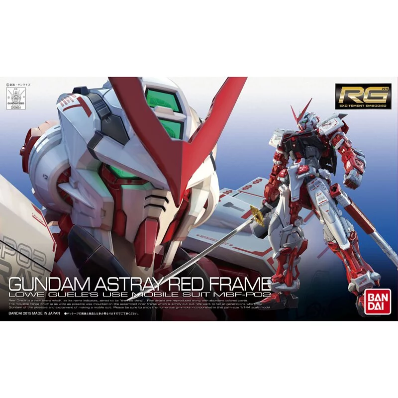 RG 1/144 迷惘高達紅色機