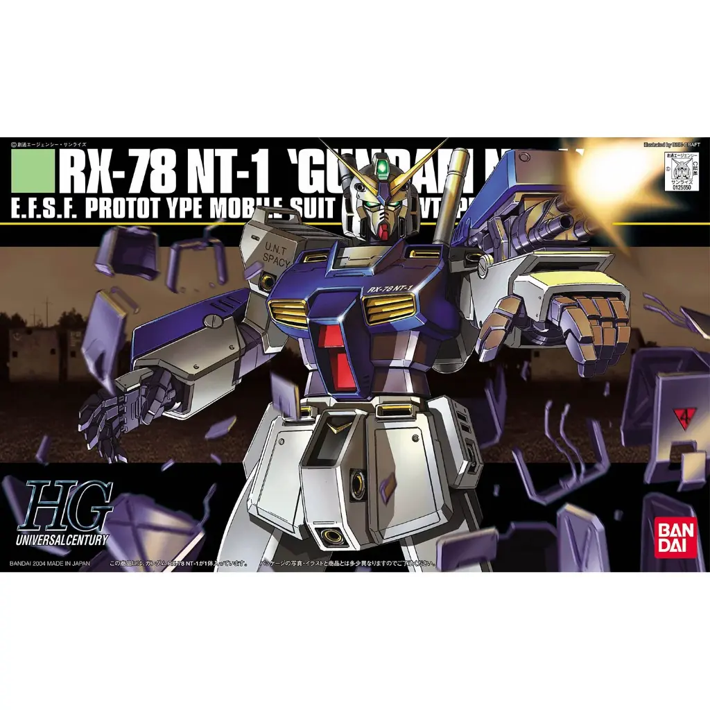 HGUC 1/144 GUNDAM NT-1