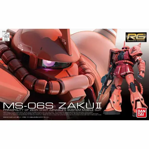 [BA-615954, BA-655110] RG 1/144 MS-06S ZAKUⅡ