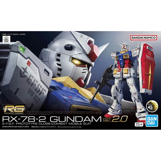 [SH-671554] RG 1/144 RX-78-2 高達 Ver.2.0