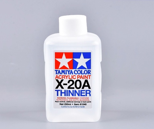 [TA-964451] Tamiya 81040 Tamiya Color Acrylic Paint Mini X-20A Thinner 250ml