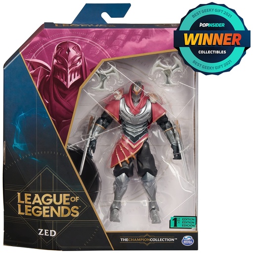 [SP-384817] LEAGUE OF LEGENDS 6" FIGURE ZED 英雄聯盟 6" FIGURE 劫．影忍至尊
