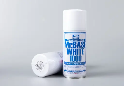 [MR-515961] GSI Mr.Hobby Mr.Base White B-518 白色1000目遮蓋特強170ml 噴漆底灰