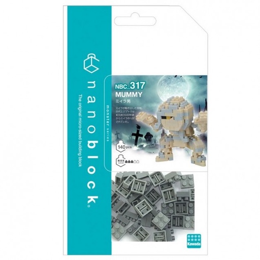 [KA-216910] Kawada NBC-317 nanoblock Mummy