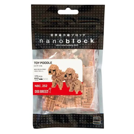 [KA-209479] Kawada NBC-252 nanoblock Toy Poodle