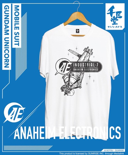 [uct00300105] 千匠堂 x 高達Tee (白色7號殖民星) XL size