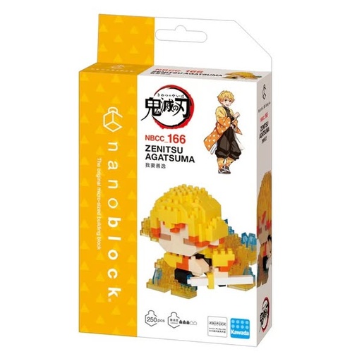 [KA-781215] 河田 NBCC-166 拼裝迷你積木 鬼滅之刃-我妻善逸