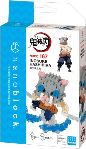[KA-781222] Kawada NBCC-167 nanoblock Kimetsu No Yaiba Inosuke Hashibira