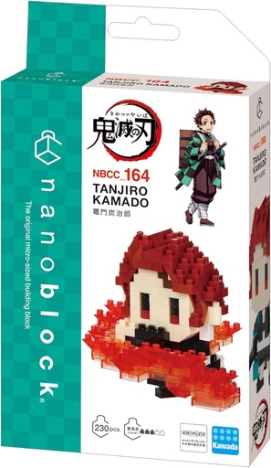 [KA-781192] Kawada NBCC-164 nanoblock Kimetsu No Yaiba Tanjiro Kamado