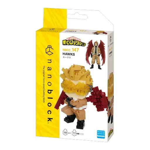 [KA-225288] 河田 NBCC-147 拼裝迷你積木 我的英雄學院-霍克斯