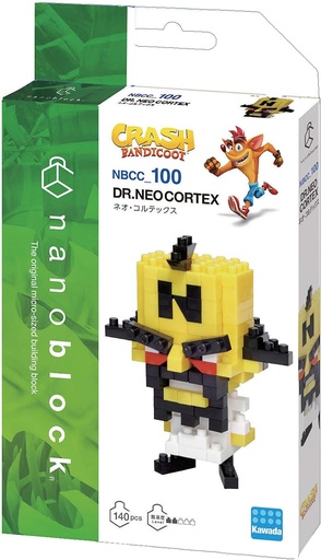 [KA-218679] Kawada NBCC-100 nanoblock Crash Bandicoot Dr.Neo Cortex
