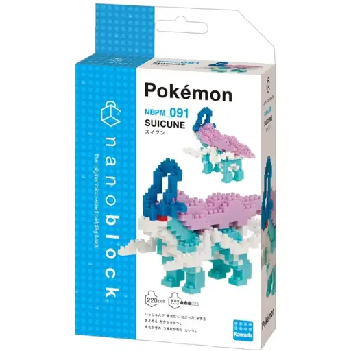 [KA-221679] Kawada NBPM-091 nanoblock Pokemon Suicune