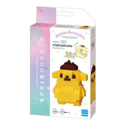 [KA-226384] Kawada NBCC-182 nanoblock Sanrio POM POM PURIN 