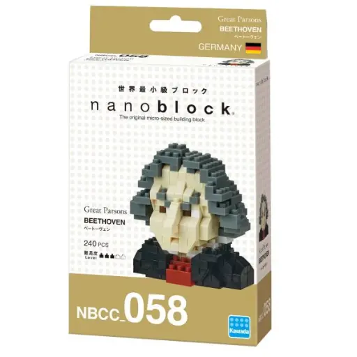 [KA-210963] Kawada NBC-058 nanoblock Beethoven