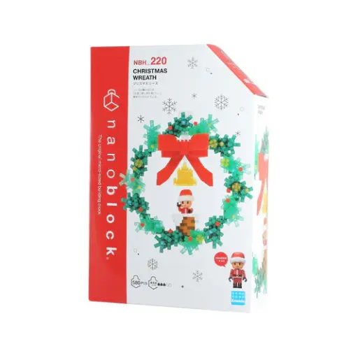 [KA-221594] Kawada NBC-220 nanoblock Christmas Wreath 