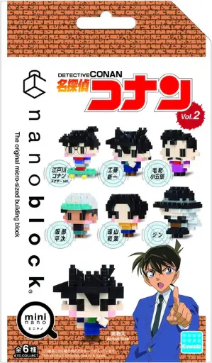 [KA-219935] Kawada NBMC-18 nanoblock Mini nano Detective Conan vol. 2 Single Pack