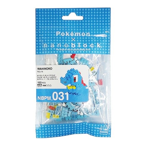 [KA-207239] Kawada NBPM-031 nanoblock Pokemon Waninoko