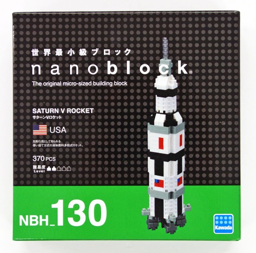 [KA-202807] Kawada NBH-130 nanoblock Saturn V Rocket