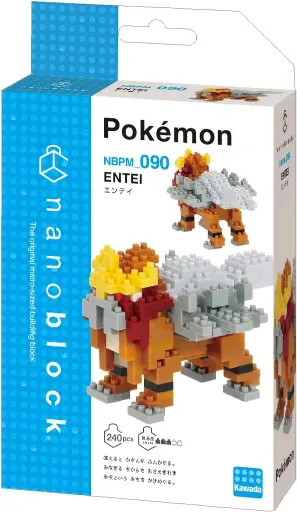 [KA-221662] Kawada NBPM-090 nanoblock Pokemon Entei