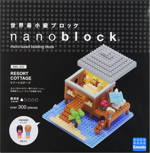 [KA-146927] Kawada NBI-002 nanoblock Resort Cottage