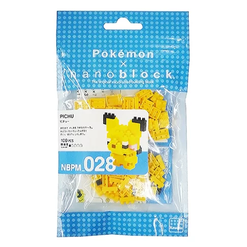 [KA-207208] Kawada NBPM-028 nanoblock Pokemon Pichu
