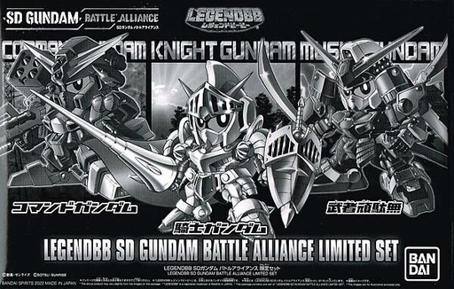 [BA-354385] SD高達 BB戰士 激鬥同盟GUNDAM BATTLE ALLIANCE LIMITED SET限定