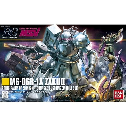 [BA-577498, BA-813534] HGUC 1/144 154 MS-06R-1A Shin Matsunaga Zaku II