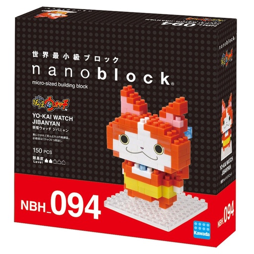 [KA-200568] Kawada NBH-094 nanoblock Youkai Watch Jibanyan