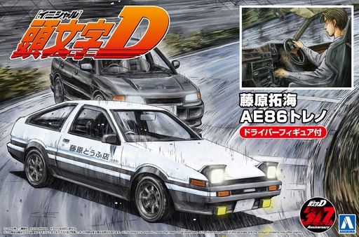 [AO-059548]  initialD FUJIWARA TAKUMI AE86 TRUENO with Figure