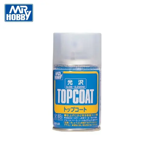 [MR-507805] GSI Mr.Hobby B501 水性透明漆 保護漆 噴罐 亮光 86ml