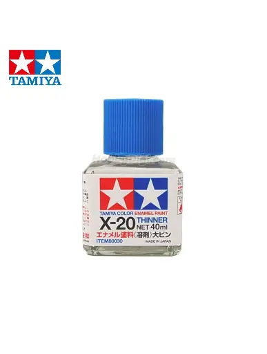 [TA-067077] Tamiya 80030 Color Enamel Paint X-20 Thinner 40ml