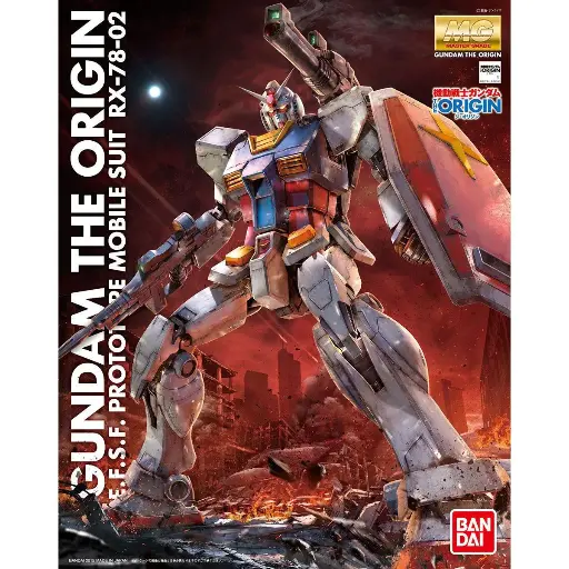 [BA-013143] 1/100 MG RX-78-02 Gundam (Gundam The Origin Version) 