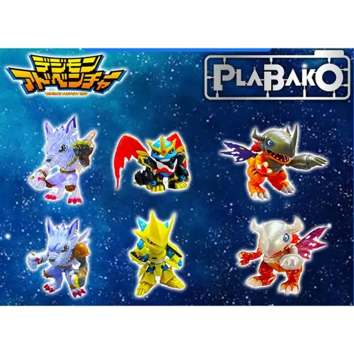 [BA-593144] PLABAKO《數碼暴龍》盲盒 Vol.2 (BOX OF 8)
