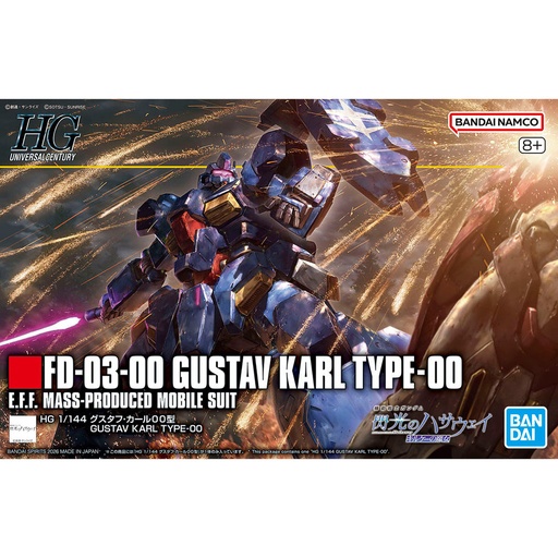 [BA-720191] HGUC 1/144 GUSTAV KARL TYPE-00