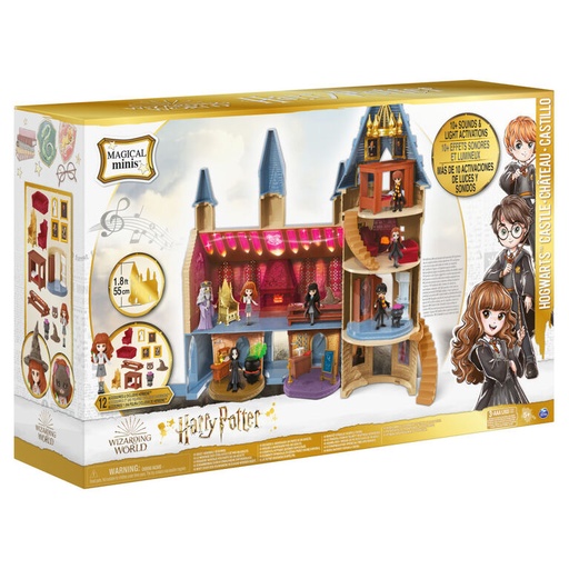 [SP-398227] Wizarding World Harry Potter, Magical Minis Hogwarts Castle with Exclusive Hermione Doll