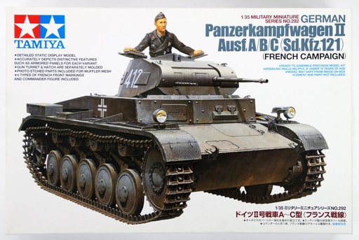 [TA-352920] Tamiya田宮雙星 35292 1/35 德國II 號坦克A/B/C 型號模型
