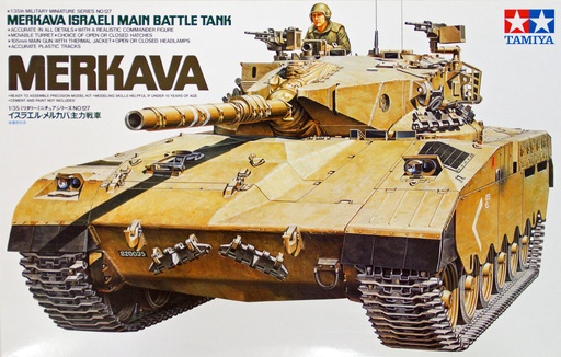 [TA-995547] Tamiya 35127 Israeli Merkava Main Battle Tank 1/35 scale Tamiya田宮雙星35127 Israeli Merkava Main Battle Tank 1/35 scale ...