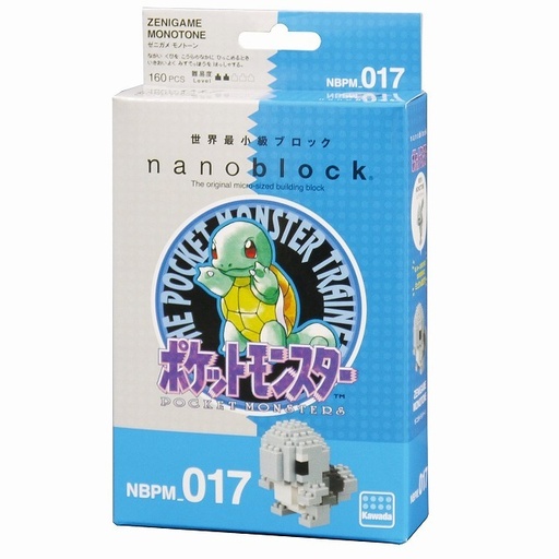 [KA-201480] 河田 NBPM-017 拼裝迷你積木 寶可夢 傑尼龜藍版