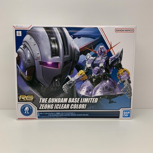 [BA-620507] RG 1/144 The Gundam Base Limited Zeong [Clear Color] (PB)