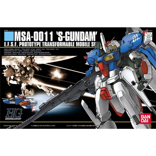[BA-635341] HGUC 023 MSA-0011 S-Gundam Gundam Sentinal 
