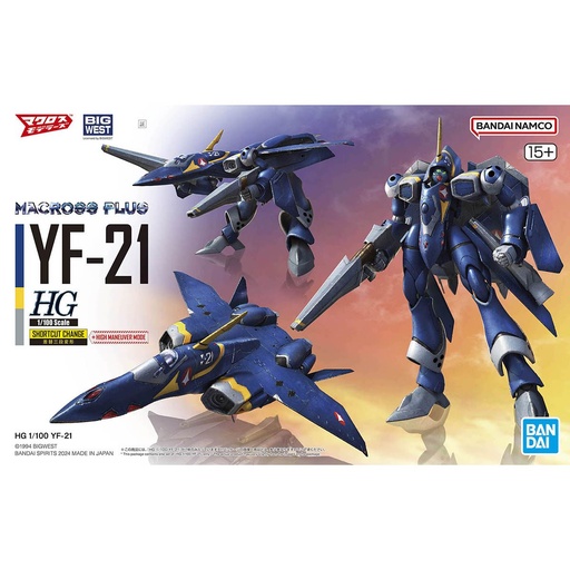 [BA-662804] HG 1/100 YF-21 "Macross Plus"