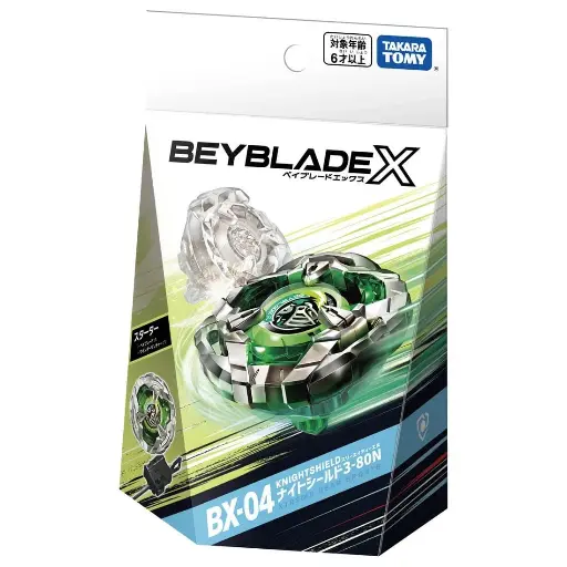 [TT-910404] Takara Tomy - BeybladeX Starter BX-04 Knight Shield 3-80N