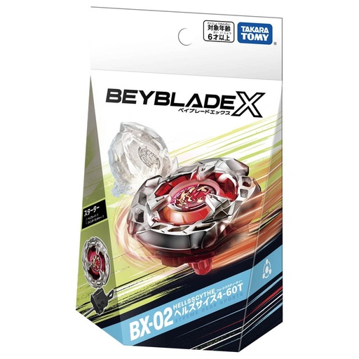[TT-910398] Takara Tomy - BeybladeX Starter BX-02 Devil Scythe 4-60T