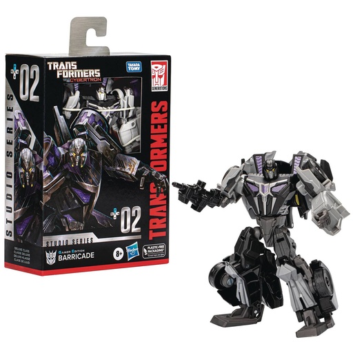 [TT-219745] Takara Transformers Studio Series Deluxe Class WFC War For Cybertron Game Edition 02 Barricade