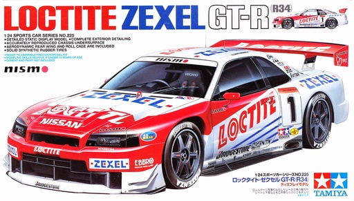 [TA-242252] Tamiya 24225 1/24 Nissan Loctite Zexel GT-R (R34) 