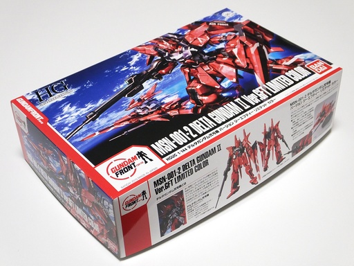 [BA-048756] HGUC 1/144 MSN-001-2 德爾塔 高達 DELTA 2號機 透明GFT台場限定 (PB)