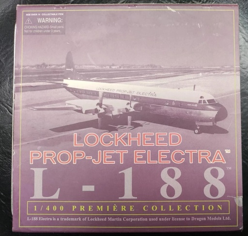 [DR-557391] Dragon Wings 55739 Lockheed Prop-Jet Electra L-188 1/400 scale Model Aircraft 