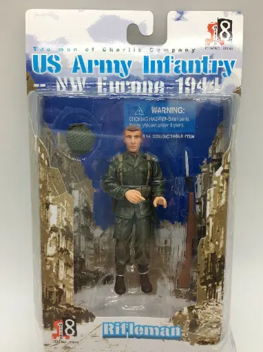 [DR-800466] 威龍 Dragon Action 18 Figure 80046 US Army Infantry 1944 RIFLEMAN "Preacher"
